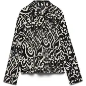 Vero Moda Chemisier 'VMFriga' noir / blanc
