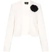 Faina Blazer noir / blanc naturel