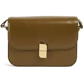 Nat&Nin Sac à bandoulière 'Alice' marron chiné