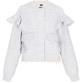 Faina Veste mi-saison bleu clair / gris clair / blanc