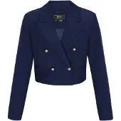 Faina Blazer bleu marine