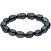 Purelei Bague 'Pearly Anxiety' bleu nuit