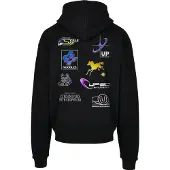 MT Sweat-shirt mélange de couleurs / noir