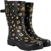 Trespass Bottes de pluie imprimé Welly femme Celeste