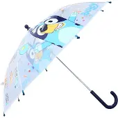 Bluey Unisexe, Parapluie, Bluey Regenschirm Bluey Rainy Days Kids, Bleu