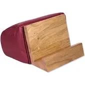 Dutchdeluxes Support de livre de cuisine Book & Tablet Oak New Ruby Red
