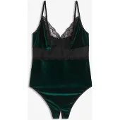 Bonprix Body en velours ouvert