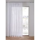 Bonprix Voilage à broderie avec polyester recyclé