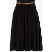 Bonprix Jupe longue en viscose fluide (ens. 2 pces)