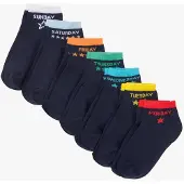 Bonprix Lot de 7 paires de chaussettes courtes enfant