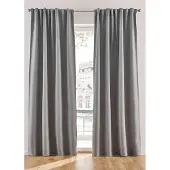 Bonprix Lot de 2 rideaux obscurcissants texturés