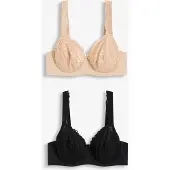 Bonprix Lot de 2 soutiens-gorge à armatures et dentelle