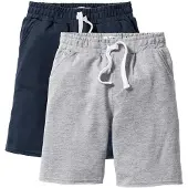 Bonprix Lot de 2 bermudas sweat doux