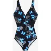 Bonprix Maillot 1 pièce à encolure V