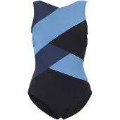 Bonprix Maillot 1 pièce sculptant, maintien modéré