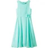 Bonprix Robe avec fleur appliquée