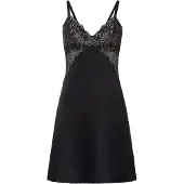 Bonprix Nuisette en satin avec empiècement dentelle