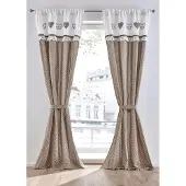 Bonprix Rideau coton avec embrasse (1 pce)