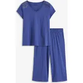 Bonprix Pyjama avec un pantacourt ample