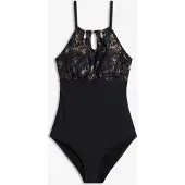 Bonprix Élégant maillot 1 pièce sculptant, maintien modéré