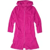 Bonprix Peignoir en éponge de coton avec fermeture zippée