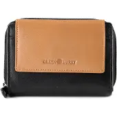 Green Burry Porte-monnaies 'Nappa' camel / noir