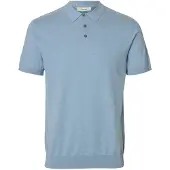 Selected T-Shirt 'SLHBerg' bleu clair