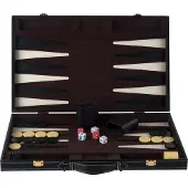 Engelhart Backgammon DeLuxe 46 cm noir