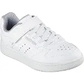 SKECHERS Baskets Quick Street blanches à fermeture velcro, taille 28,5