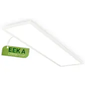Briloner KAIDA Plafonnier LED, CEE A source lumineuse*, lumière blanc neutre,Reproduction aluminium, nickel mat, Ø33 x 6 cm
