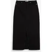 Bonprix Jupe en twill avec franges