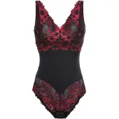 Bonprix Body sans armatures à dentelle florale