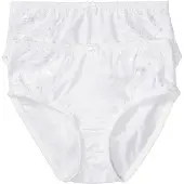 Bonprix Lot de 2 slips maxi avec dentelle