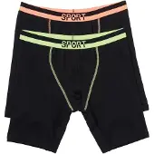 Bonprix Lot de 2 boxers longs coton