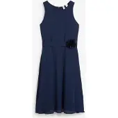 Bonprix Robe avec fleur appliquée