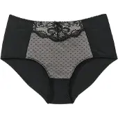 Bonprix Slip sculptant avec dentelle