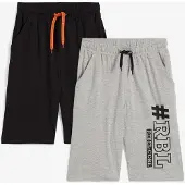 Bonprix Lot de 2 bermudas garçon