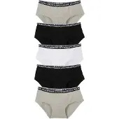 Bonprix Lot de 5 culottes en coton doux et extensible