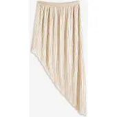 Bonprix Jupe plissée en satin brillant