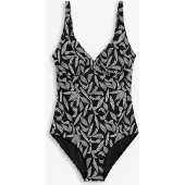 Bonprix Maillot 1 pièce sculptant, maintien léger