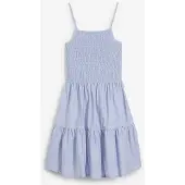 Bonprix Robe à fines bretelles 100% coton