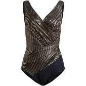 Bonprix Maillot 1 pièce sculptant, maintien modéré