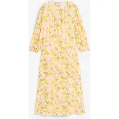 Bonprix Robe midi en viscose à effet froissé