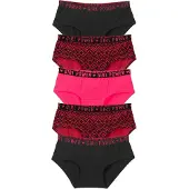 Bonprix Lot de 5 shorties en coton doux