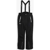 Bonprix Pantalon de ski imperméable à bretelles et détails réfléchissants