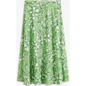 Bonprix Jupe midi fluide en viscose mélangée