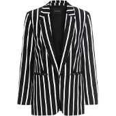 Bonprix Blazer noir / blanc