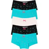 Bonprix Lot de 5 shorties en coton doux et extensible