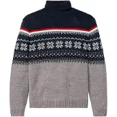 Bonprix Pull norvégien à col roulé