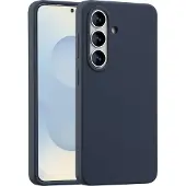Accezz Coque Liquid Silicone Samsung Galaxy S26 - Bleu foncé